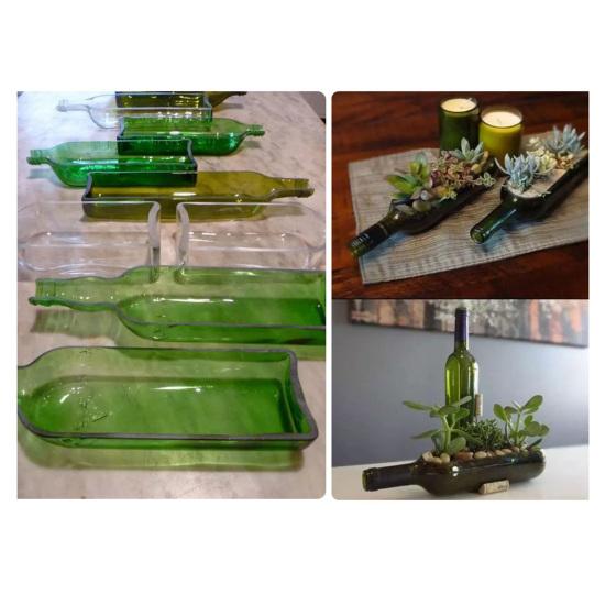 Glasflaschenschneider-Set, scharfes Klingendesign, präzises Schneiden, einfach zu bedienen