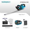 YOFIDRA 2000W Electric Hedge Trimmer 15000RPM Lawn Mower Garden Landscaping Hedge Pruner Trimmer Tool For Makita 18V Battery