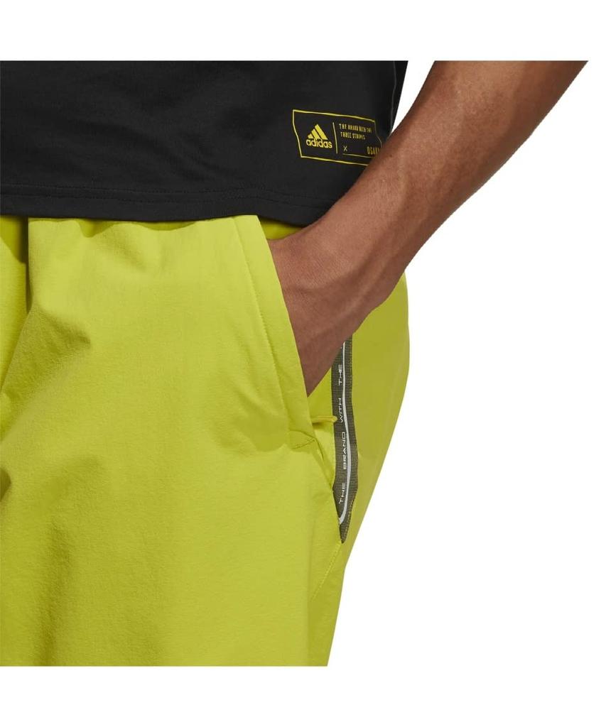 Adidas Tech 3D Woven Unity Lime Size Men's Shorts, CB869, (HE9933), J/S