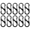 [ColorfylCoco] S-förmiger Karabiner, S-förmiger Haken, Set mit 10 Stück, kompakt, doppelt
