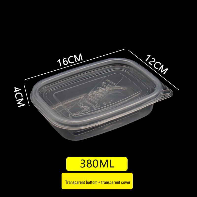 Handon Disposable Round Plastic Food Containers