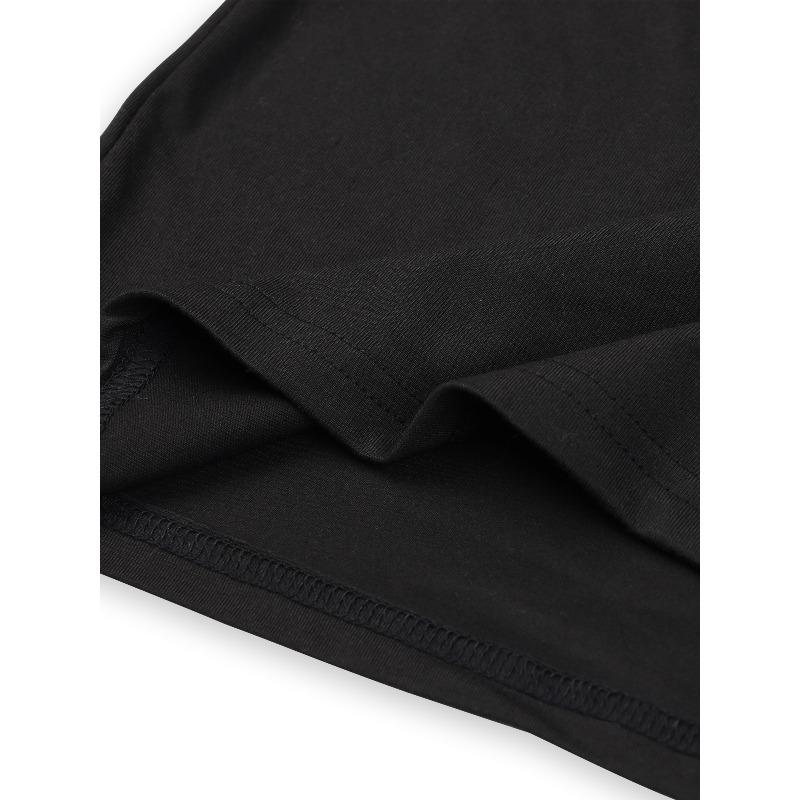 European sizes VOID Black Hole Vortex Pattern Print | Casual Versatile Men'S T-shirt, Comfortable and Breathable, All-Season, Crew Neck, Regular Fit