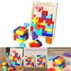 Wooden 3d Tetris Puzzle For Kids Brain Training Educational Toy