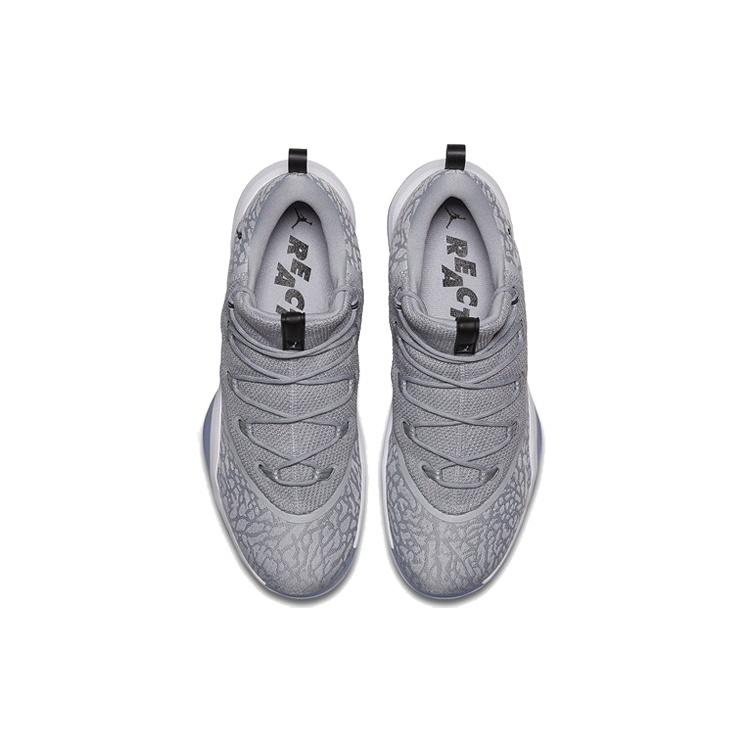Air Jordan Super Fly Low 'Wolf Grey Black' Men's AJ2664-003
