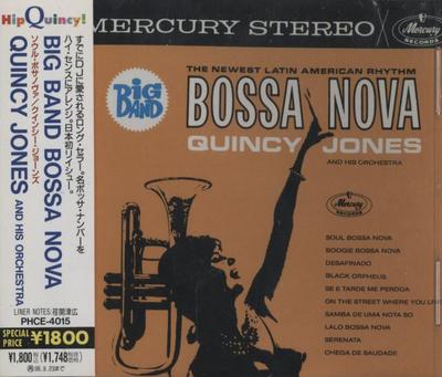 CD QUINCY JONES  HIS ORCHESTRA   Big Band Bossa Nova PHCE4015 Mercury 1994 Japan SoulFunk Used