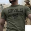 NOU . Sigiliile Navale Echipa Bravo DEVGRU Forțe Speciale Soldați de Elită Tricou Bărbați Scurt Casual 100% Bumbac Cămăși