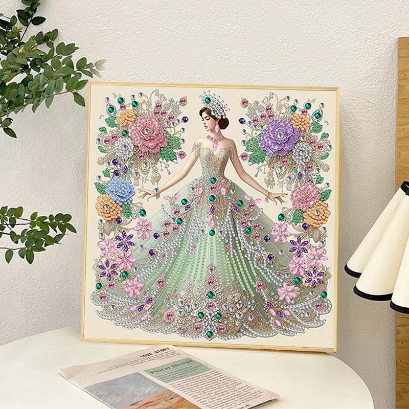 Diamond Painting, Special-Shaped Diamond Painting, Handmade Sticker Material Package 30 * 30 Diamond Sticker Diy Decorative Painting Cross-Border