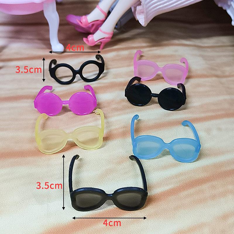 10/20Pcs Bento Decoration Tools Lunch Bento Box Food Glasses Headwear Buffet Sandwich Toppers Decor For Bento Decoration