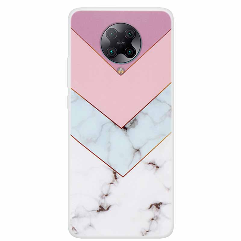 

For Poco F2 Pro Case 6.67 Clear Marble Soft TPU PocoF2 Pro F 2 F2Pro Phone Cover For Xiaomi Poco F2 Pro Shells Cartoon Fundas Poco F2 Pro