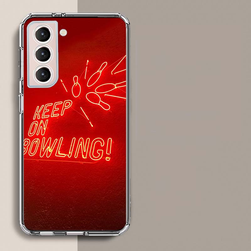 Bowling Entertainment Activities Phone Case for Samsung A16 A17 A26 A36 A56 A57 A55 A54 A37 A15 A25 A35 A14 A24 A34 Galaxy Note