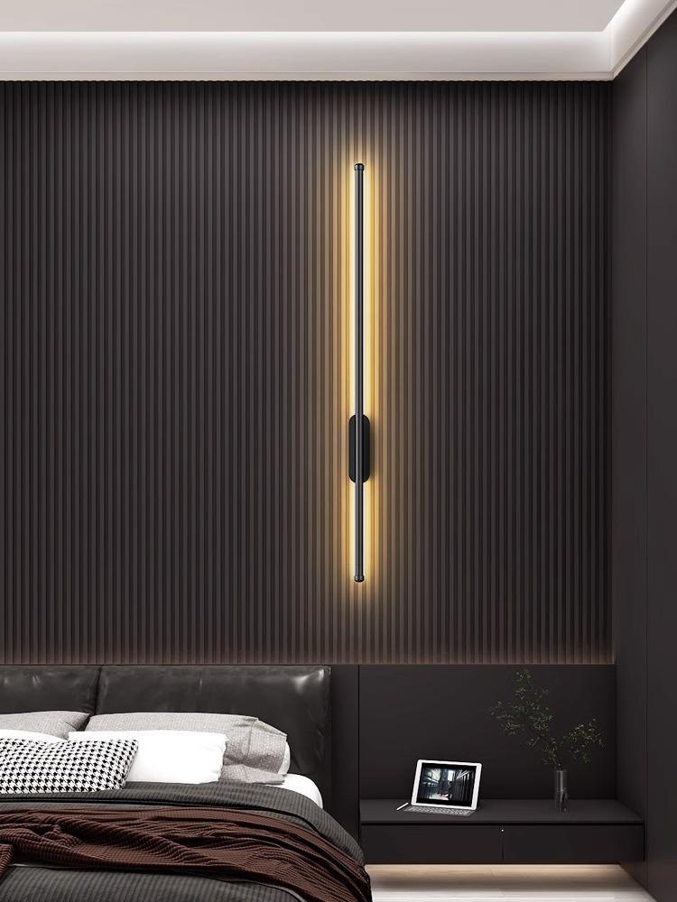 Punch-Free Smart Wall Light with Hand Sweep Switch for Bedroom and Hallway