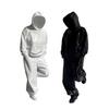 Thinker 3D Printed Figurine Statue for Sweatsuit Man Home Office Desk Bookshelf Decor