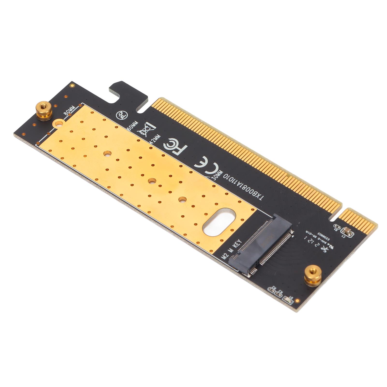 

Адаптер M.2 до PCIE Швидкість 8 ГБ/с Слот PCIE X16 2280226022422230 Адаптер M.2 з радіатором для