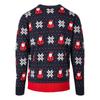 Urban Classics Mens Nicholas Snowflake Christmas Jumper