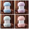 Wool Circle Solid Color Yarn Hand Woven Diy Scarf Hat Sweater Medium Thick Merino Wool Thread Soft And Comfortable Fluffy