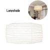 Paper Lamp Sheepskin Shades White Drum Shape Lantern Lampshade Living Room Decor