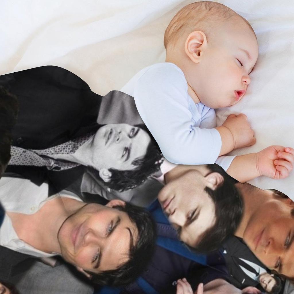 Ian Somerhalder Editing Throw Blanket Warm Accent Blanket for Living Room Decoration