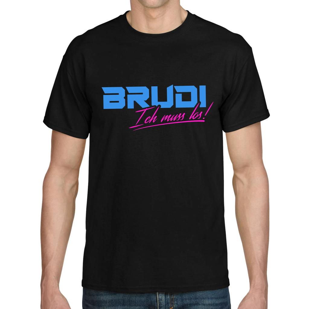 Men's and Women's T-shirts Brudi Io Deve Los Bro Bruder Brother Detto Motorino Rap Spaß Comedy Fun