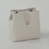 Comme Ca Ism Mono Comme Ca Logo Plate Mini Bag 95-20BM21-205 Beige F