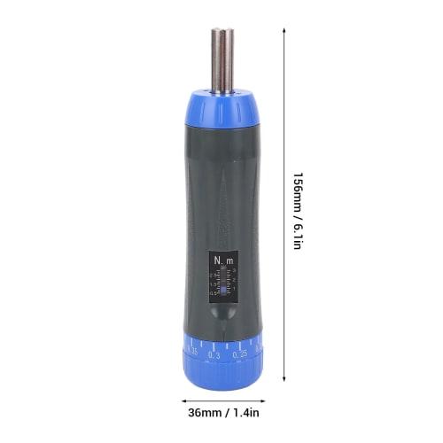 Preset Torque Driver, 0.5-3N.m Digital Torque Driver Wrench Set, Portable Multi-Bit Ratchet Driver Set with 10 Bits and Storage Box for Maintenance To