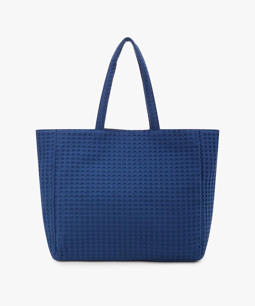 Emporio Armani Underwear Women'S 3D Pattern Beach Shopper Bag_Blue 0826124501