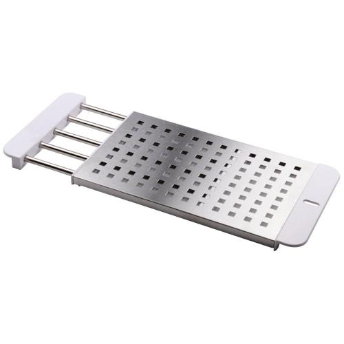 Pearl Metal Dualis H-5650, a stainless steel sliding sink and countertop, made in Japan