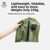 Air Pump Inside Automatic Vacuum Bag Reusable Luggage Vacuum Storage Bag  Backpack