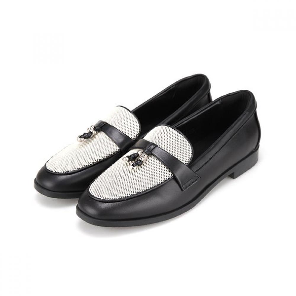 Barbara Leather Oxford TaSSel Women S Loafer 2cm Bbi152bk 250mm 13800₽