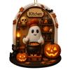 Cute Halloween Decorations Warm Halloween Ornaments Spooky Halloween Ghost Ornaments for Indoor Home Decor Acrylic for Reading