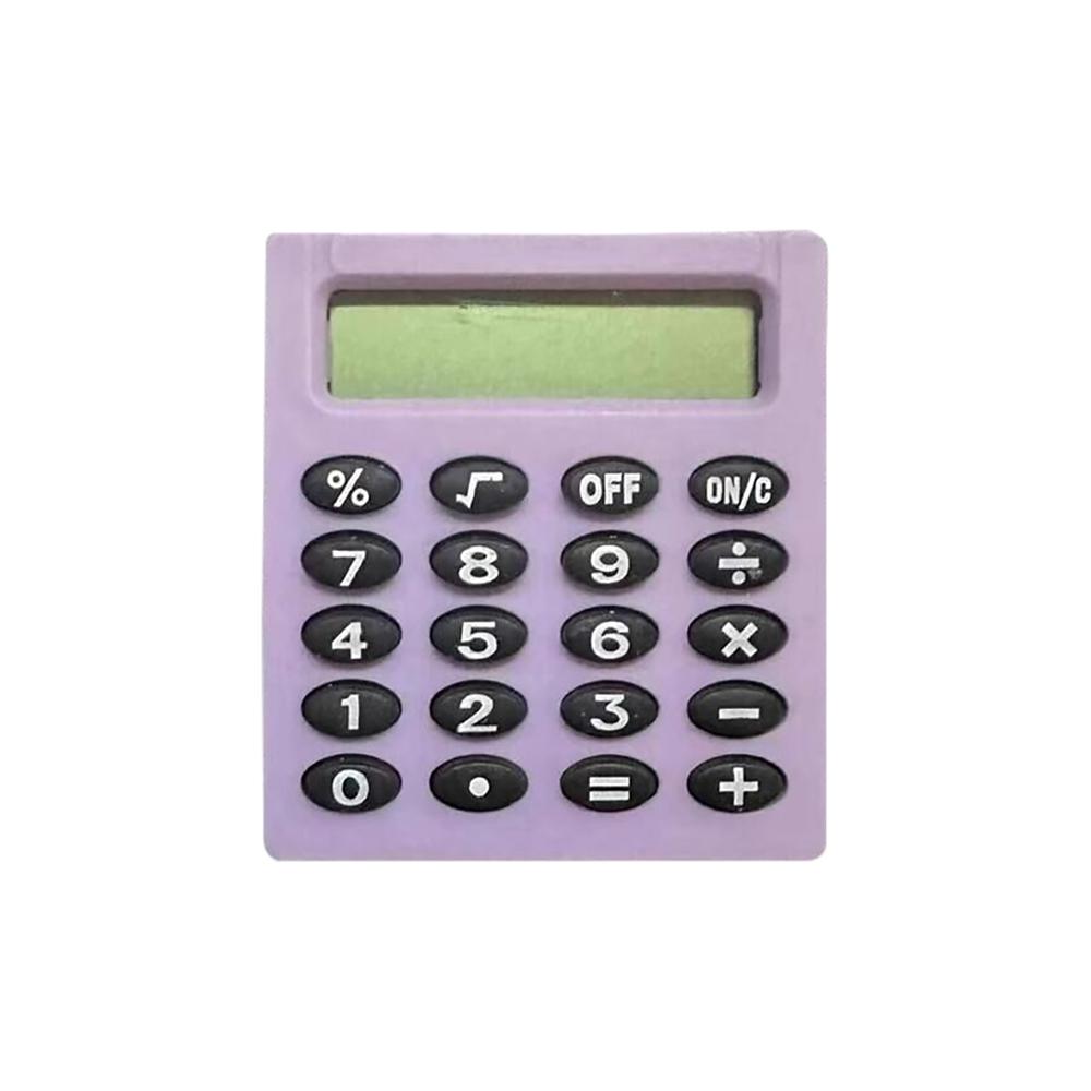 Cute Pocket Mini Calculator Handheld Pocket Type Coin Batteries Calculator Carry Extras Calculadoras School Office Calculator