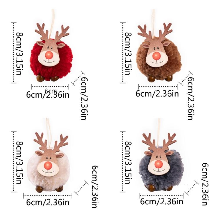 Christmas Tree Hanging Ornaments for Holiday Party Christmas Tree Decorations