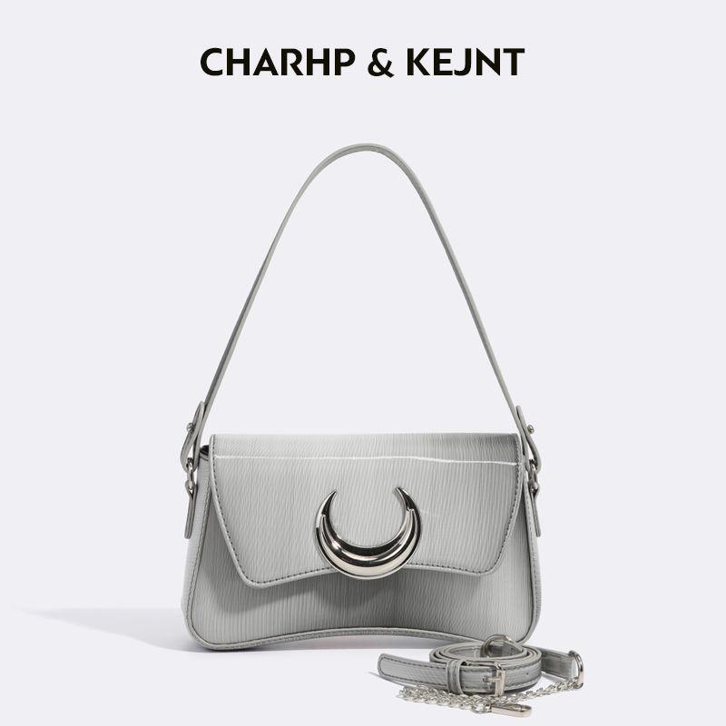 

Сумка-багет под мышкой, Стильная и модная сумка-кроссбоди для通勤, Универсальная маленькая квадратная сумка серебряный