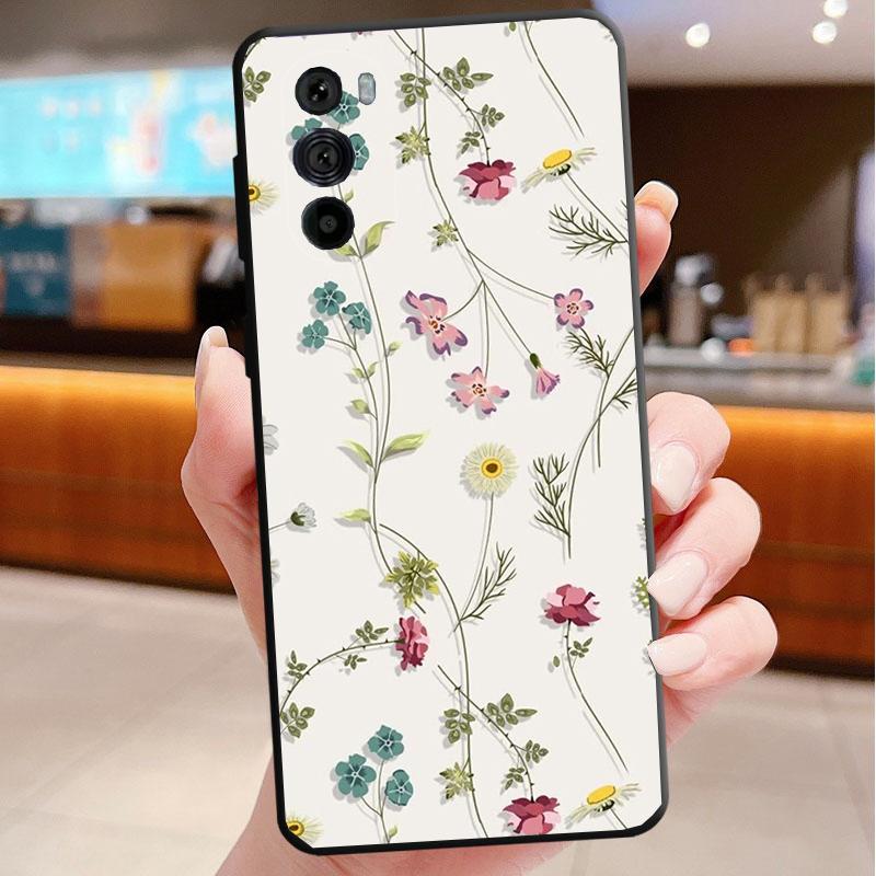 

Flower Phone Case For Motorola Edge 60 50 40 Pro 60 50 40 30 Ultra Neo Fusion Moto G Play G Stylus G Carcasas G Stylus 5G 2024