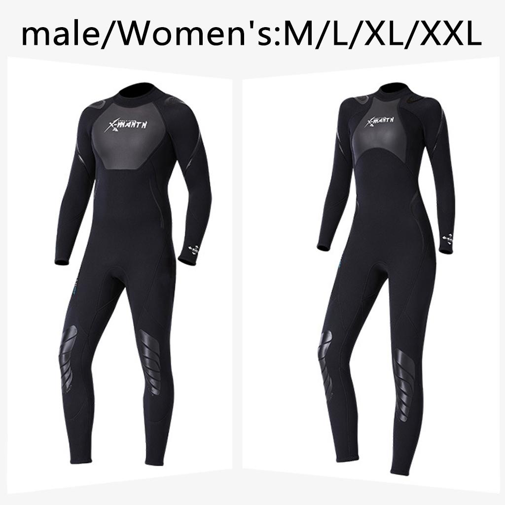 Neoprene 1.5mm Full Wetsuit Keep Warm Protection for Cold Water Kayaking