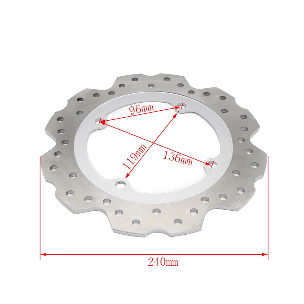 

Motorcycle Front Rear Brake Disc Rotor For Honda CBR500R CBR500RA CBR650F CBR650FA CB650FA CB650F CB500X CB500XA CB500FA CB500F Rear Brake Disc