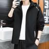 Autumn and Winter Coat Jacket with Hat New Windproof Trend Versatile Hooded Men's Clothing
