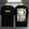 T-shirt en coton japonais chaud pour homme T-shirt en coton respirant Été Femme Homme Oversize T-shirt Cosplay Vêtements pour Homme