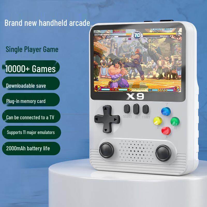 

Jingxin 32GB Retro Handheld Gaming Console Standard 1 Player (10K Games)