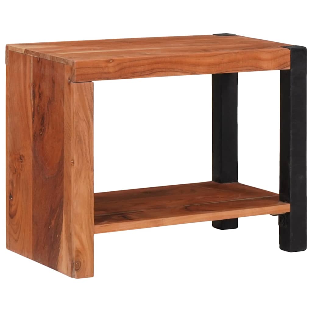 Bookshelf Brown 50 X 30 X 40 Cm Solid Acacia Wood
