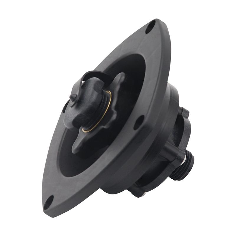 Powerful RV Water Port Check Valve Check Water Tank Port Rotating Water Filling Port With Cover RV Yacht Modified Accessories