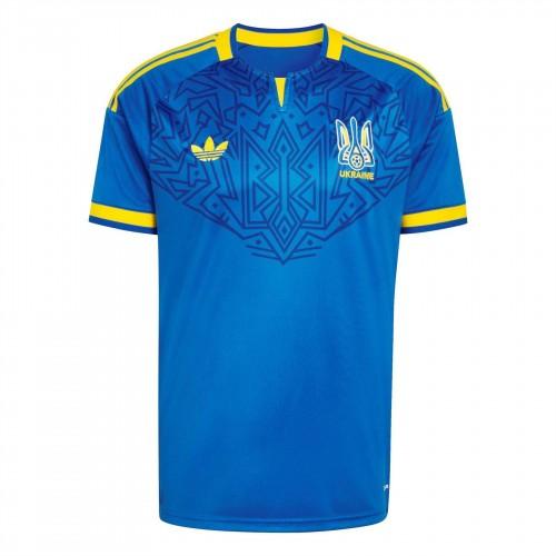 adidas Mens World Cup 2026 Ukrainian Football Federation Away Shirt