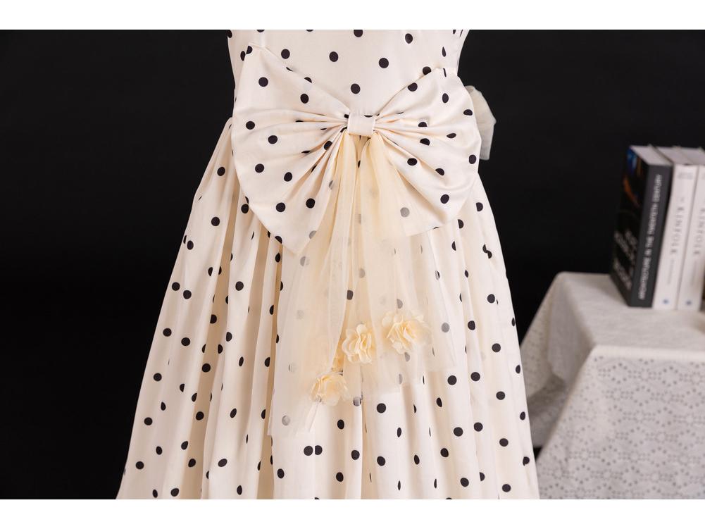 Neuer Stil Teenager Brautjungfern Mädchen Formelles Netzkleid für Abschlussfeier, Aufführung und Chor