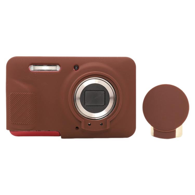 Glänzende, stoßfeste Schutzhülle aus weichem Silikon, Vibrationsdämpfende Abdeckung für Kodak Pixpro FZ55 Kompaktkamera