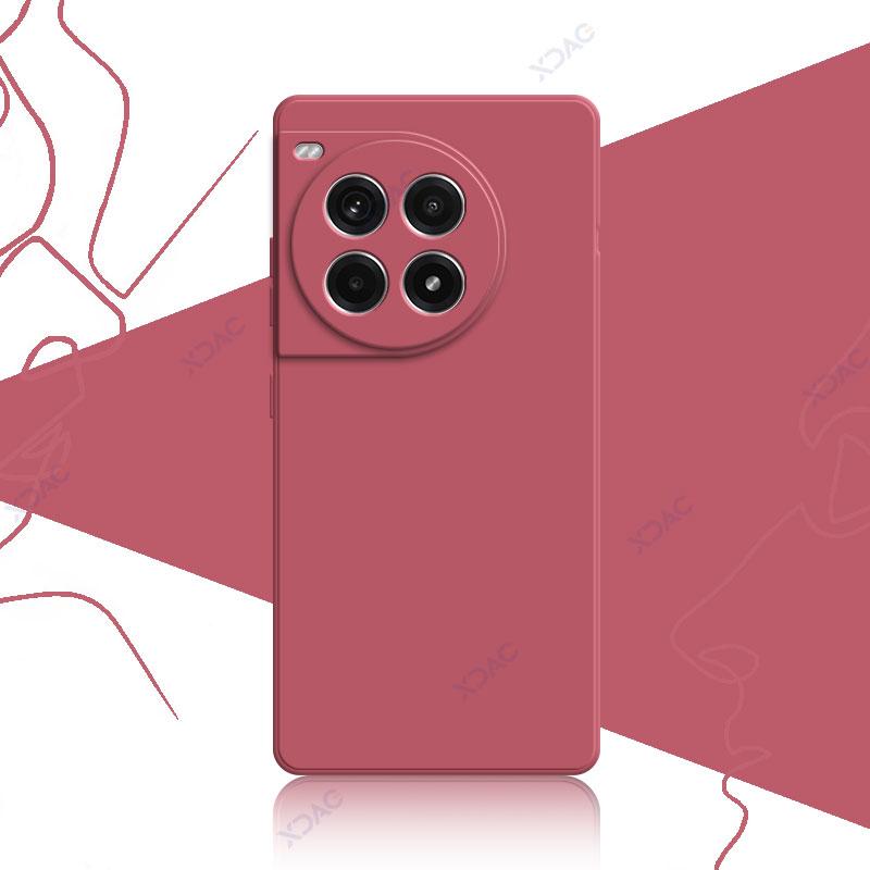 Mobile Phone Case for OnePlus Ace 3 Pro Ace3 3Pro 5G 360 Soft Luxury Square Liquid Silicone Back Cover One Plus Ace3Pro