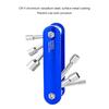 6 in 1 Klappbarer Sechskant-Steckschlüssel Fix Reparatur Handwerkzeuge 5/6/8/9/10/12mm Steckschlüssel Schraubenschlüssel Adapter-Set Zuhause Auto Auto Fahrrad