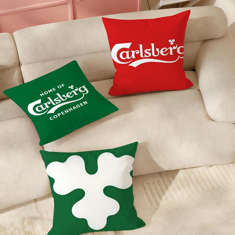 Fashion G-Carlsberg G-Group Pillow Case Applicable Space For Guest Rooms Interiors Cars Office House Decoration