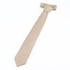 [Emporio Armani] Emporio Armani Herrenkrawatte, 7,5 cm breit, 100% Seide, Adler & Karomuster, Beige, MADE IN ITALY, 340075 2R612 003355 [Artikel]