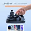 Automotive Device Mount Dashboard New Arrival Three-in-One Adhesive Silicone Waterproof Fixed Car Phone Holder for Navigation