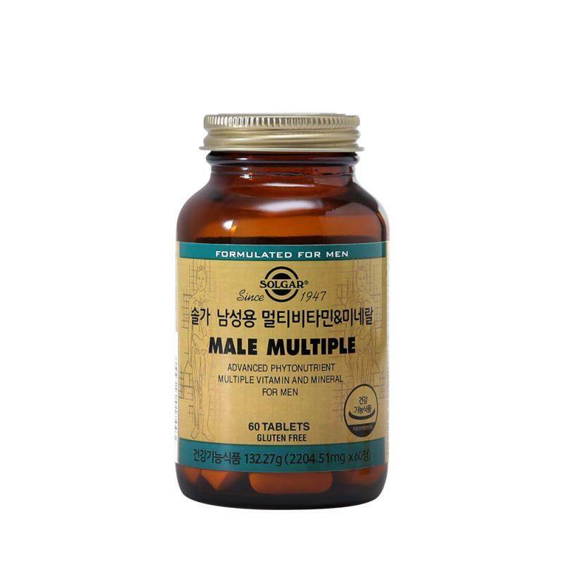 Solgar Men's Multivitamin & Mineral, 60 tablets, 1 unit