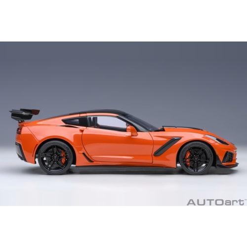 AUTOart 1/18 Scale Chevrolet Corvette (C7) ZR1 Orange Finished Product